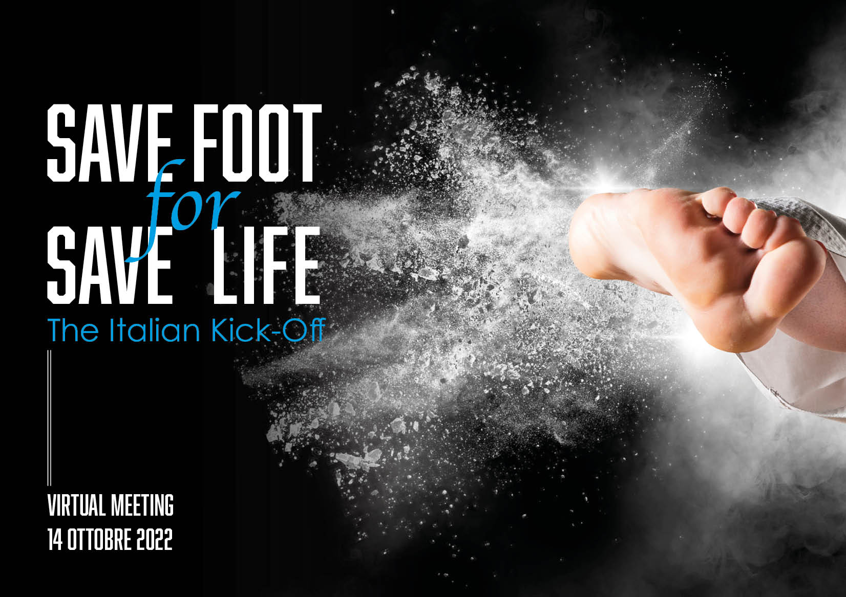SAVE FOOT FOR SAVE LIFE – The Italian Kick-Off