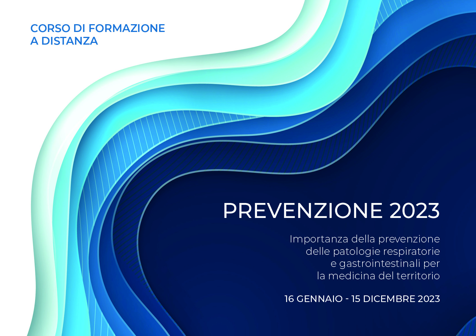 PREVENZIONE 2023 - Importanza della prevenzione delle patologie respiratorie e gastrointestinali per la medicina del territorio